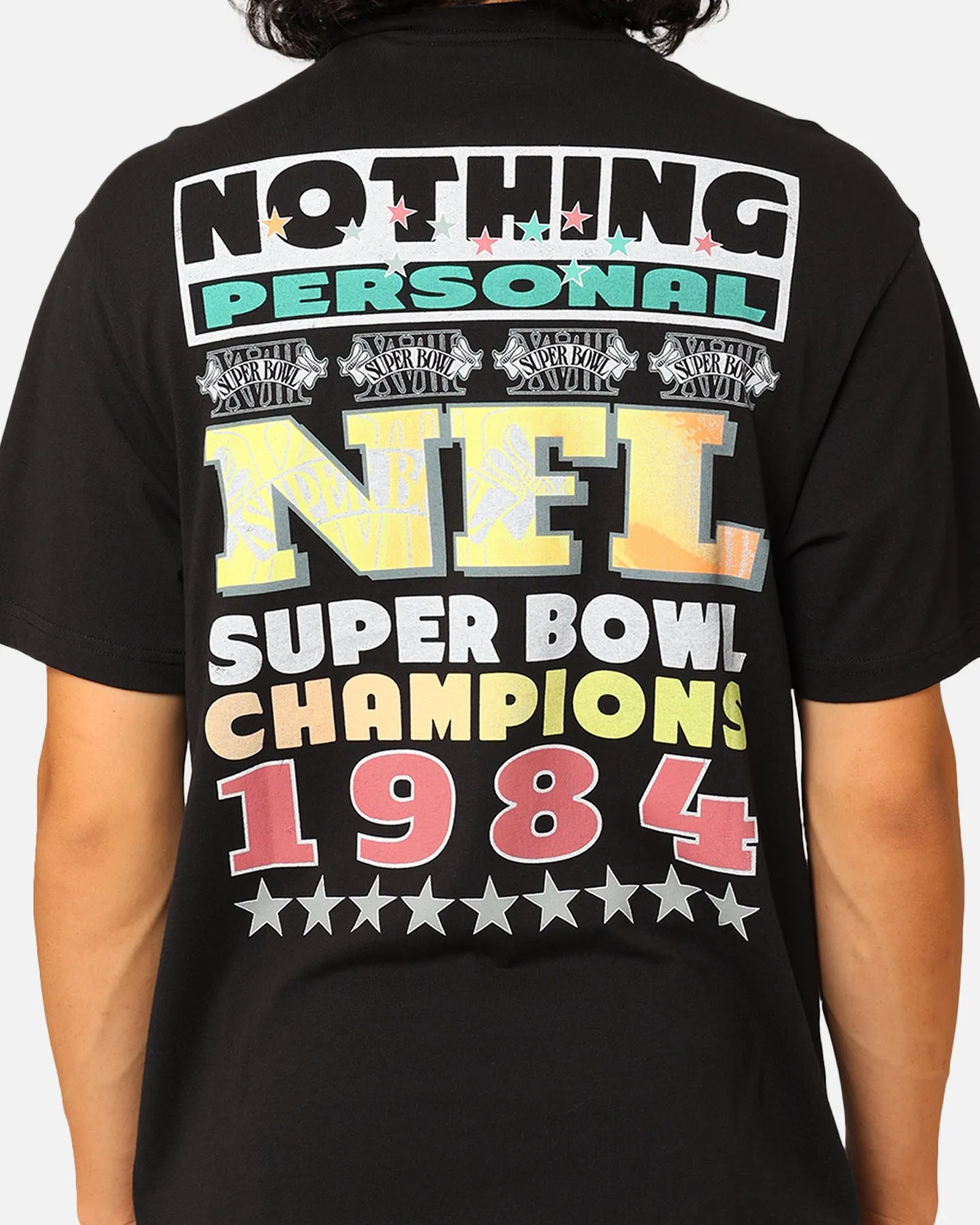 Mitchell & Ness Oakland Raiders '84 Super Bowl T-Shirt Faded Black sold by Culture Kings product image thumbnail 5