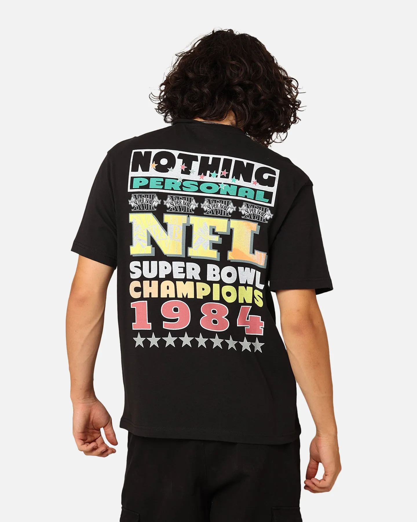 Mitchell & Ness Oakland Raiders '84 Super Bowl T-Shirt Faded Black sold by Culture Kings product image thumbnail 2