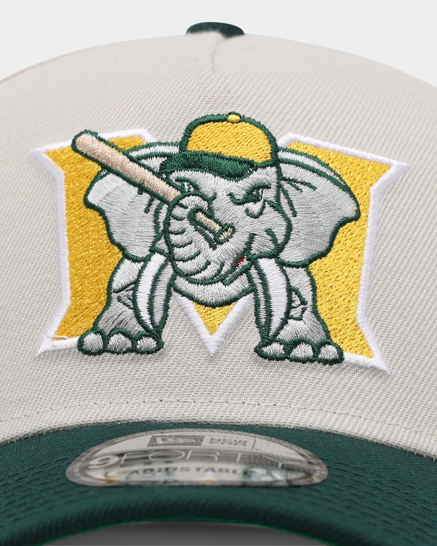 New Era Modesto Nuts 'Batter Up' 9FORTY A-Frame Snapback Stone sold by Culture Kings product image thumbnail 5