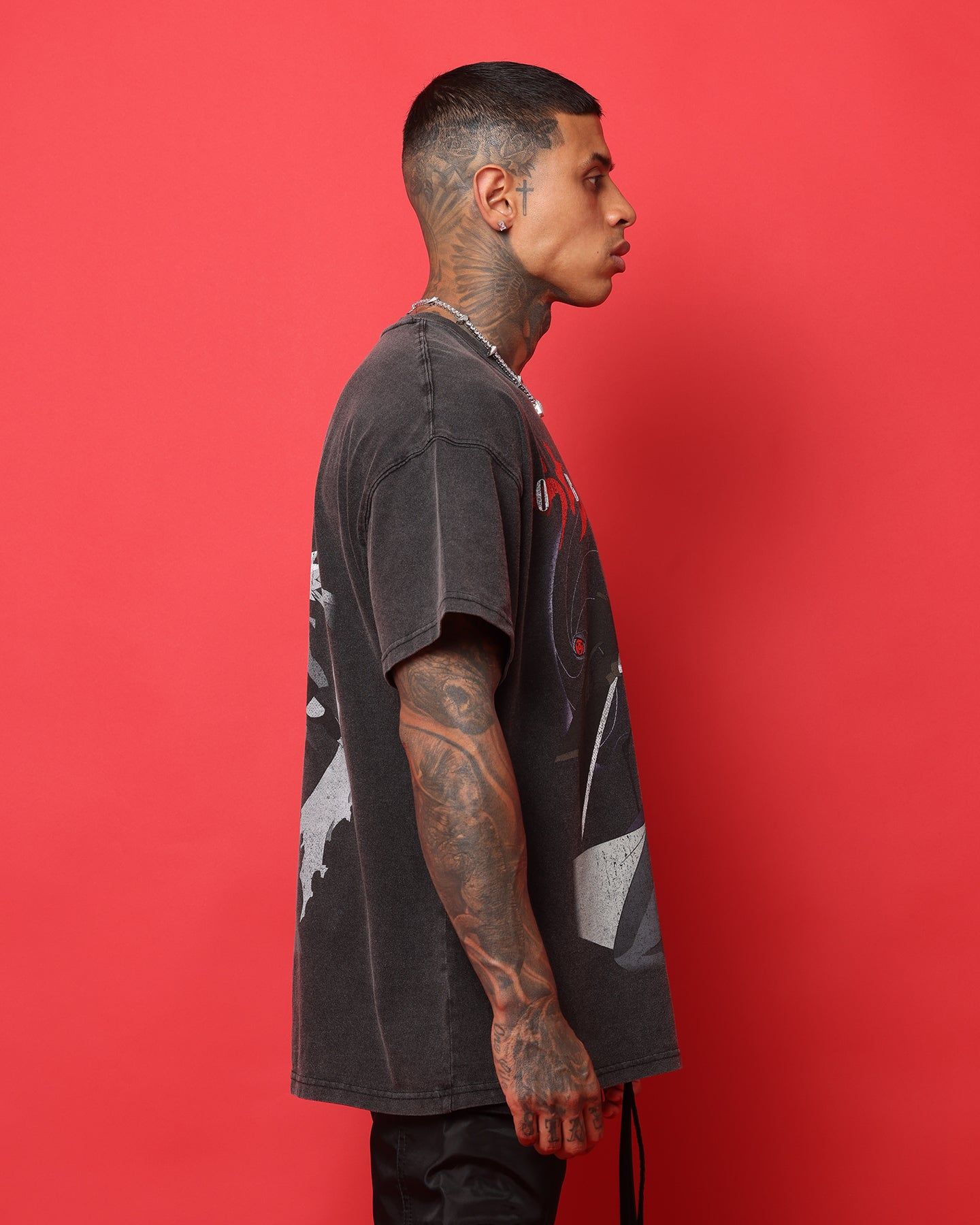 Goat Crew X Naruto Obito Heavyweight Vintage T-Shirt Vintage Black sold by Culture Kings product image thumbnail 6