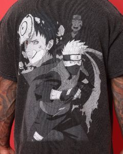 Goat Crew X Naruto Obito Heavyweight Vintage T-Shirt Vintage Black sold by Culture Kings