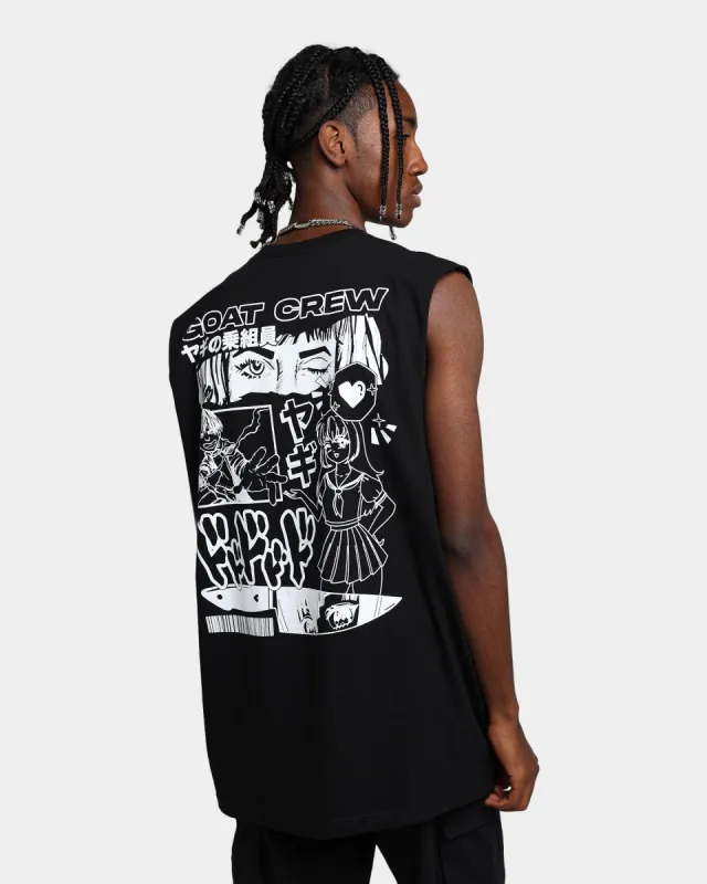 Goat Crew Niseko Muscle T-Shirt Black sold by Culture Kings