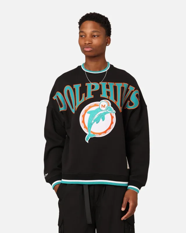 Mitchell & Ness Miami Dolphins Shooting Crew Black sold by Culture Kings