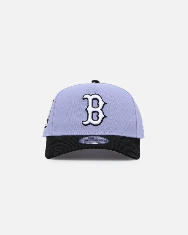 New Era Boston Red Sox 9FORTY A-Frame Snapback Lavender/Black sold by Culture Kings