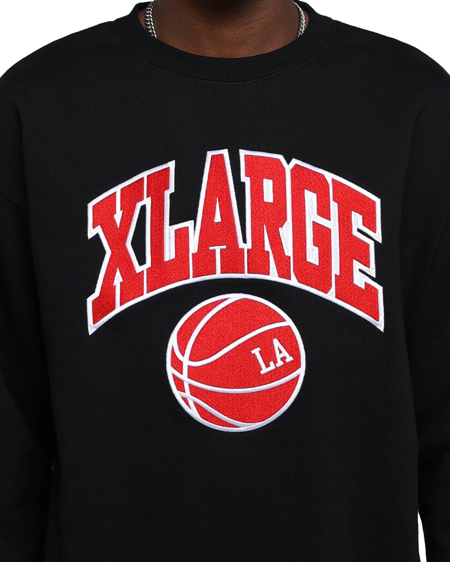 X-Large College Logo Crewneck Black sold by Culture Kings product image thumbnail 3