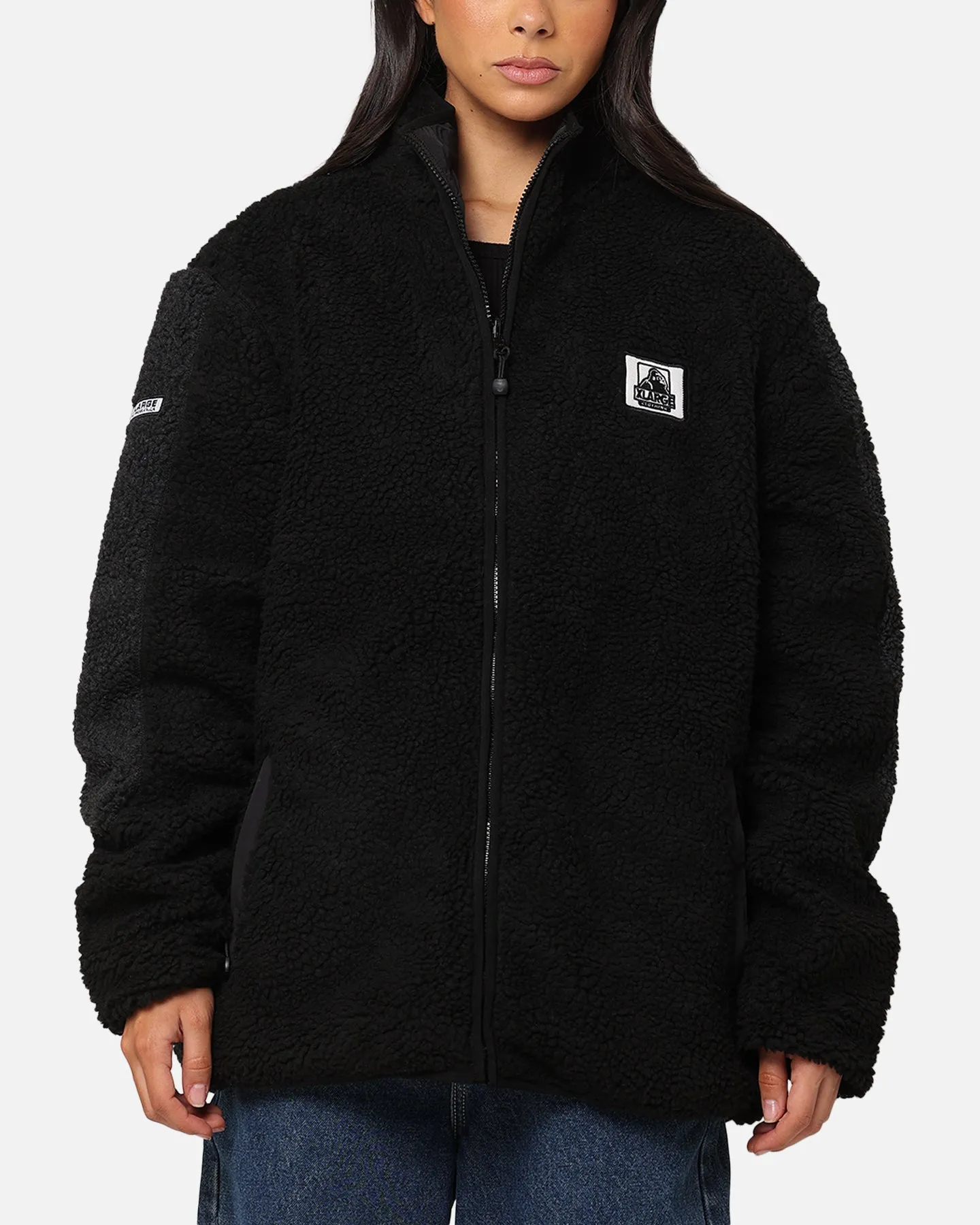 X-Large Fire Dice Reversible Sherpa Jacket Black sold by Culture Kings product image thumbnail 3