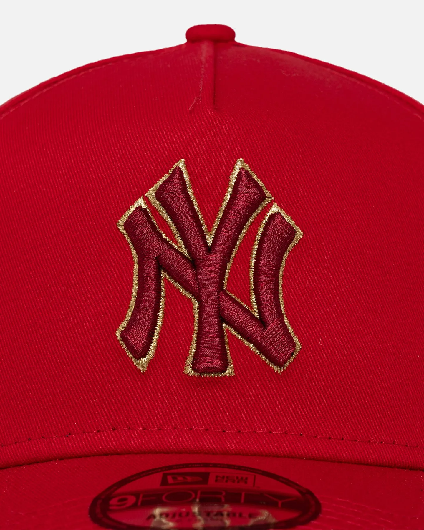 New Era New York Yankees 'Dragon Collection Lunar New Year' 9FORTY A-Frame Snapback Scarlet/Gold sold by Culture Kings product image thumbnail 5