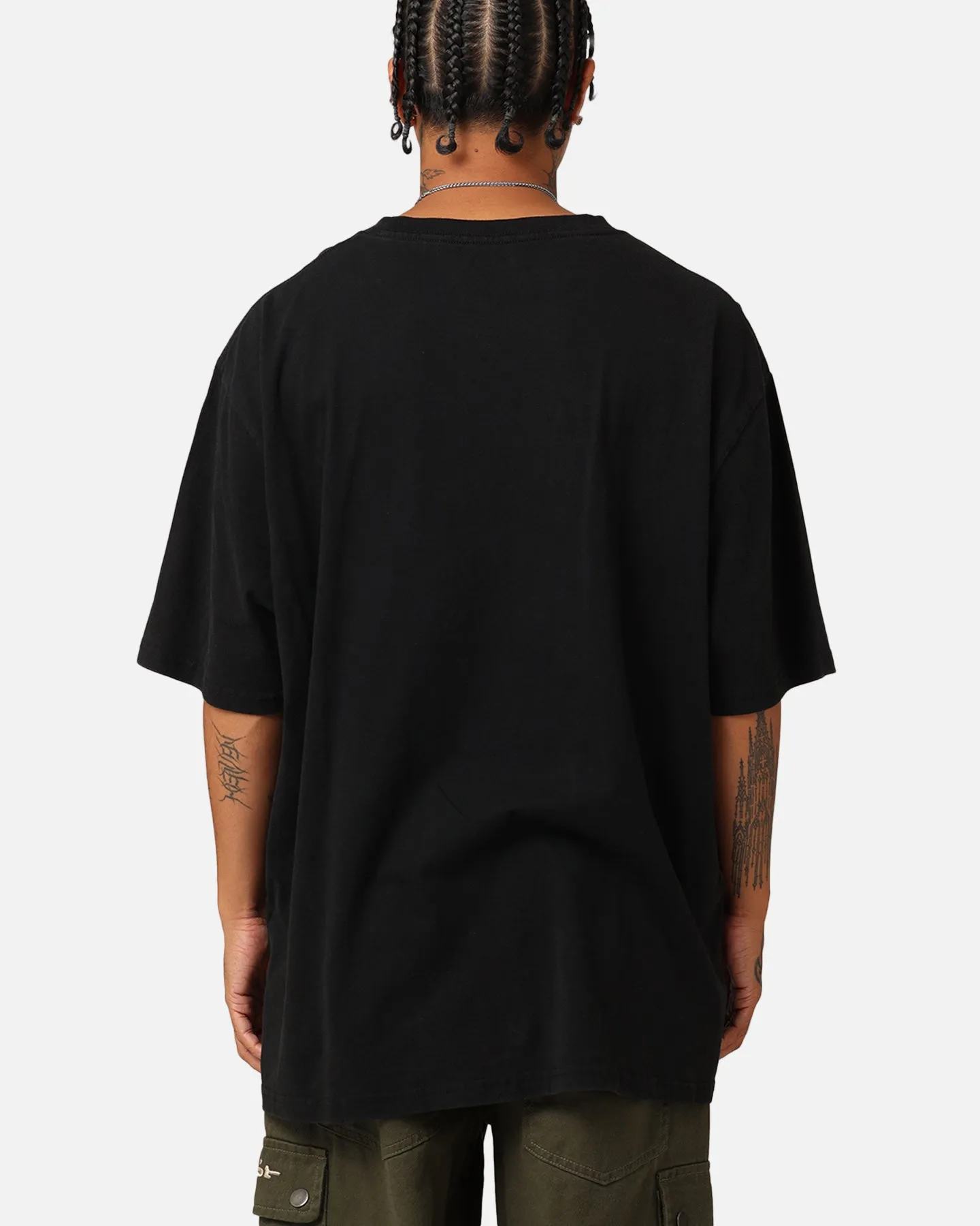 Nas Multicoloured Logo T-Shirt Washed Black sold by Culture Kings product image thumbnail 3