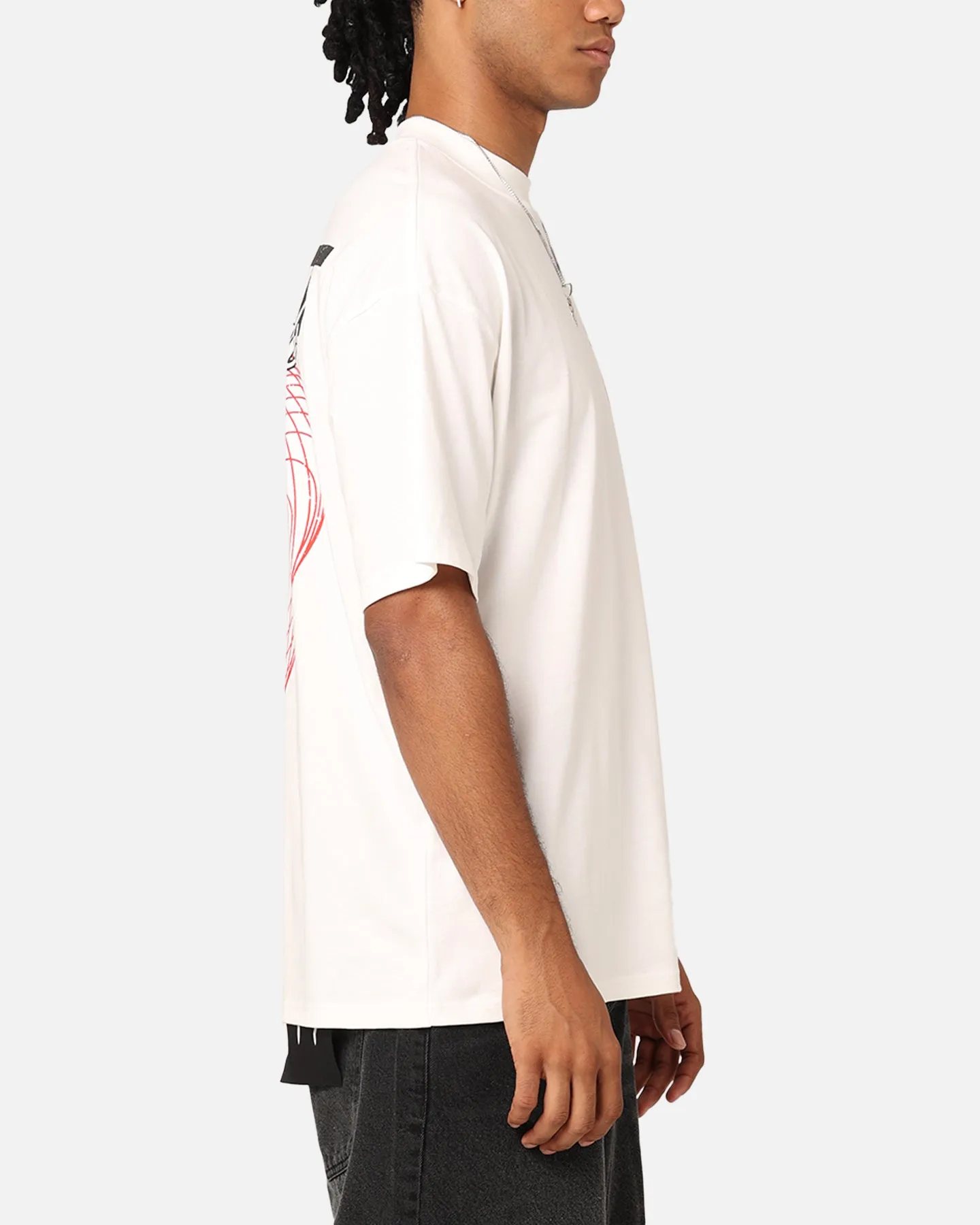 Saint Morta Lovers Club T-Shirt Off White sold by Culture Kings product image thumbnail 5