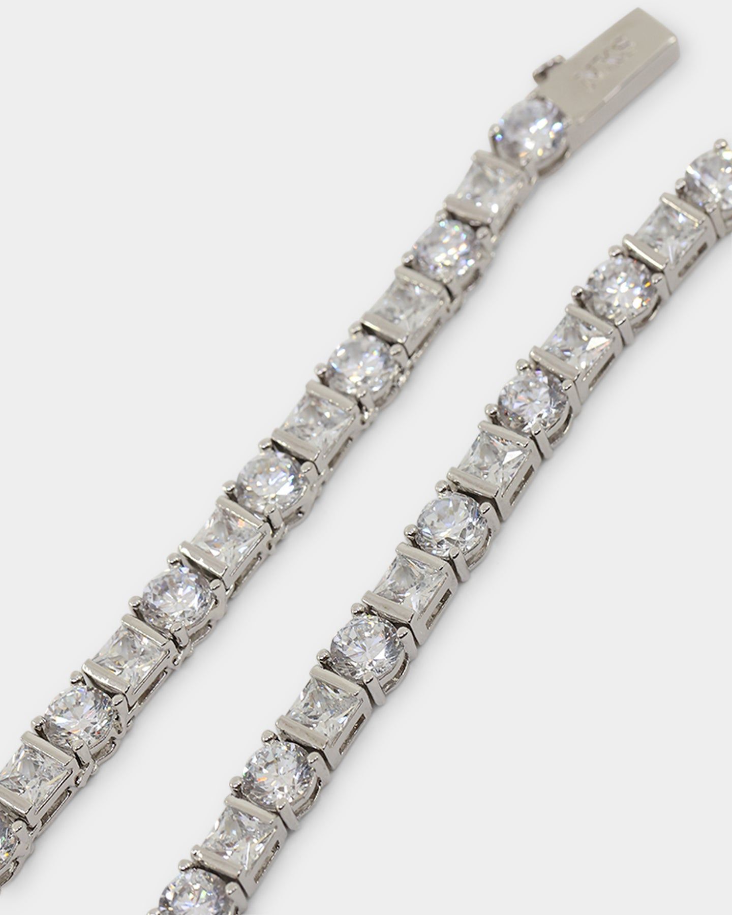 NXS Jesse Duo Stone Chain Iced White Gold sold by Culture Kings product image thumbnail 5