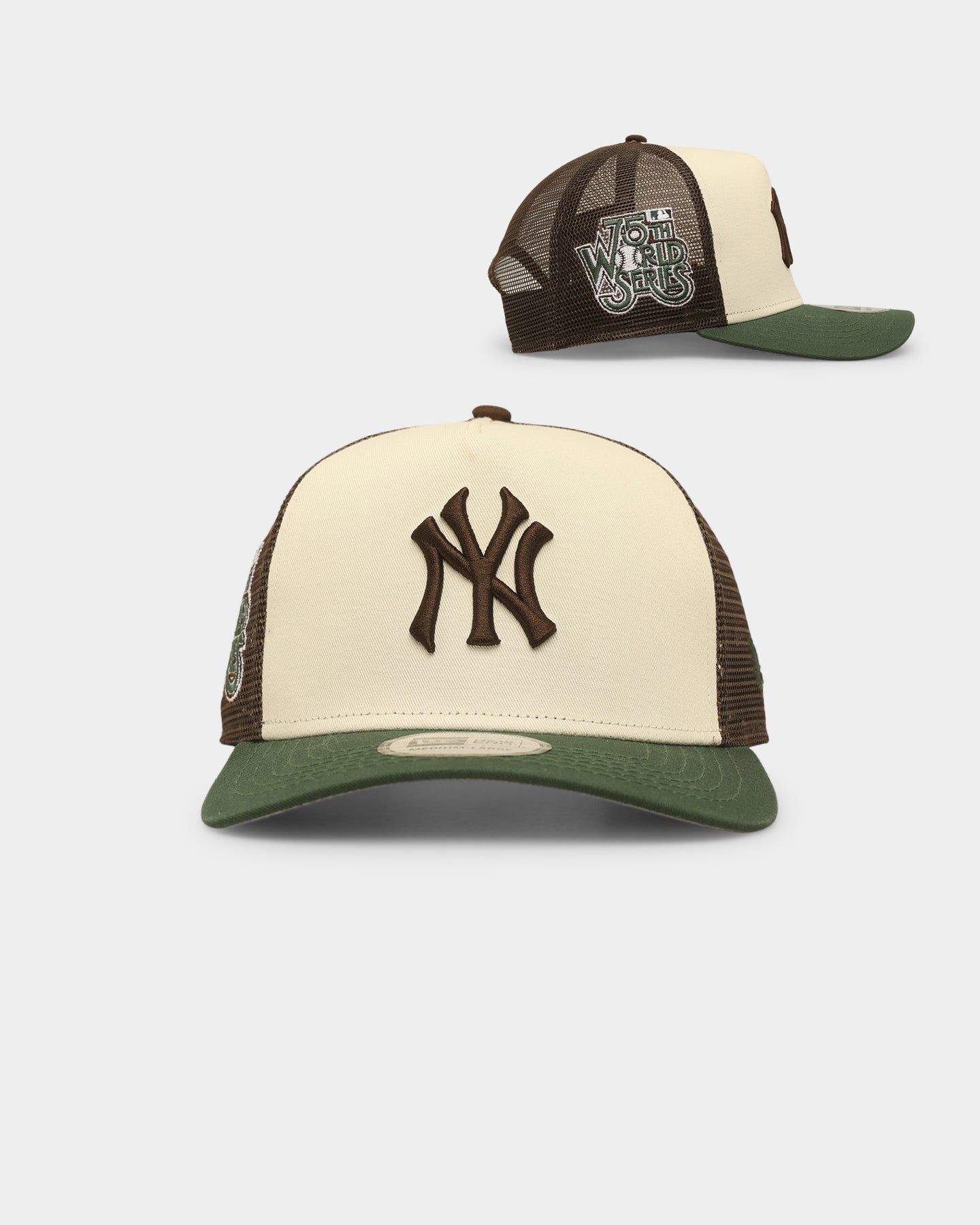 New Era New York Yankees 'Beef & Broccoli' 9FORTY K-Frame Snapback Chrome White sold by Culture Kings