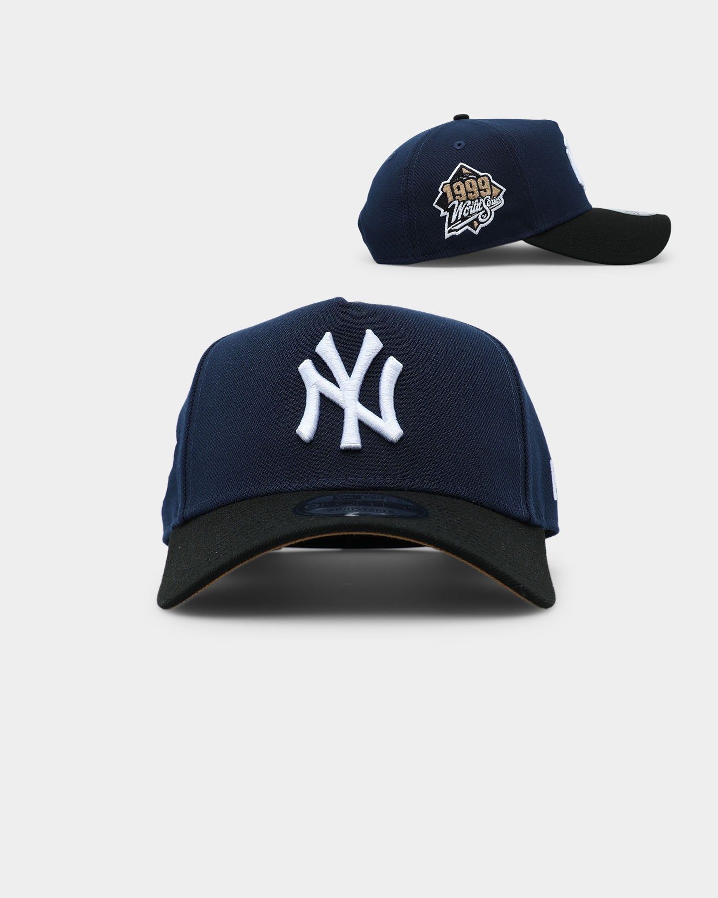 New Era New York Yankees 9FORTY A-Frame 2-Tone Snapback Dark Blue sold by Culture Kings