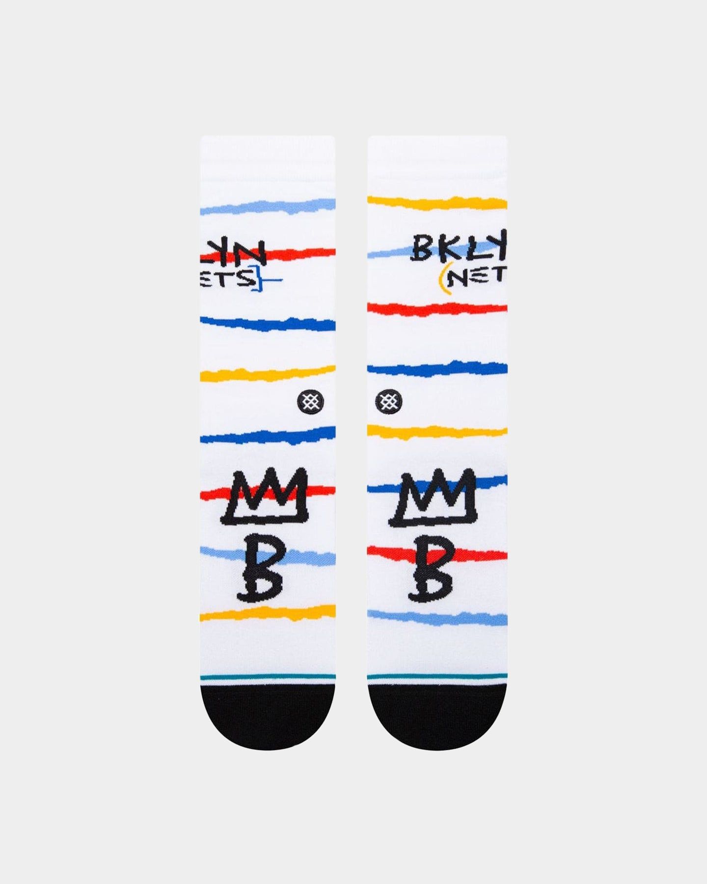Stance X NBA Brooklyn Nets 2023 Socks White sold by Culture Kings product image thumbnail 2
