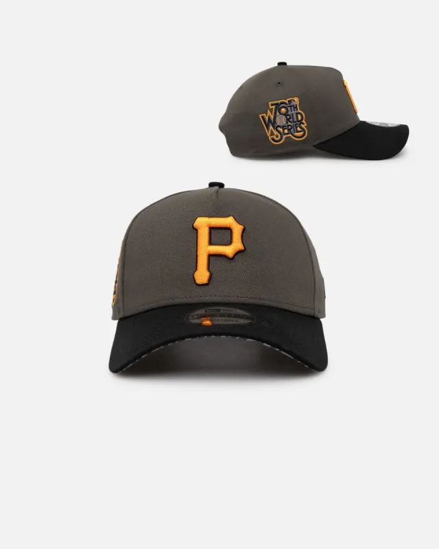 New Era Pittsburgh Pirates 'Legendary Charcoal' 9FORTY A-Frame Snapback Charcoal/Black sold by Culture Kings