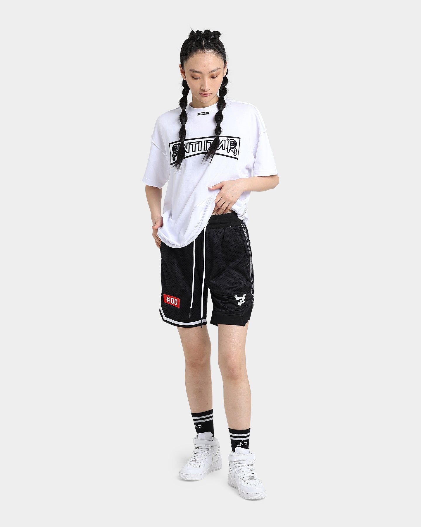 The Anti Order Off Season Basketball Shorts Black/White sold by Culture Kings product image thumbnail 2