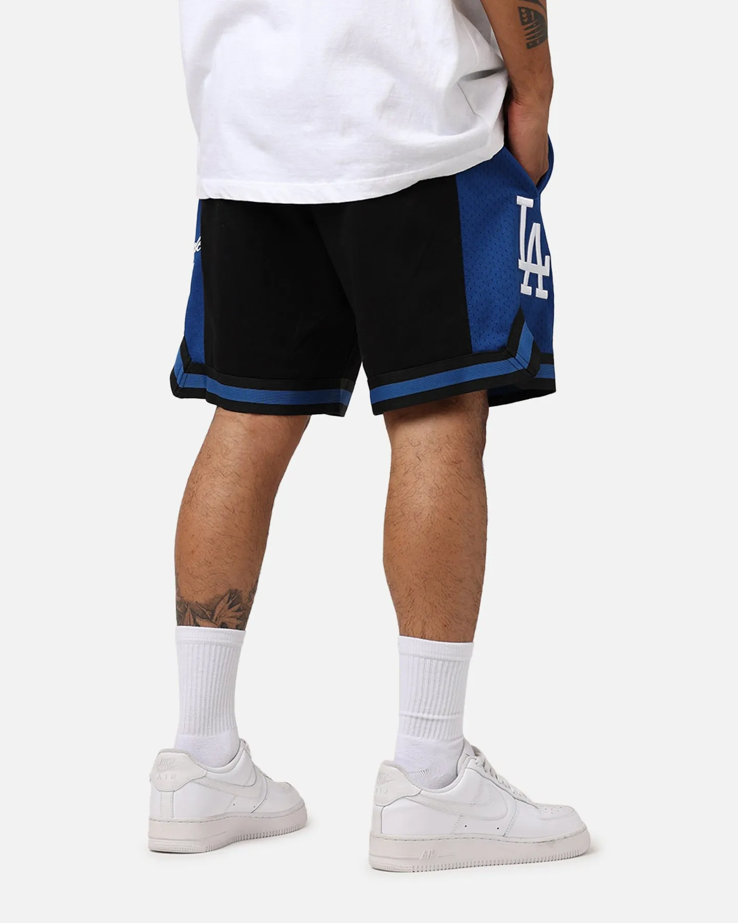 Pro Standard Los Angeles Dodgers Fast Lane Dark 2.0 Shorts Black/Blue sold by Culture Kings product image thumbnail 3