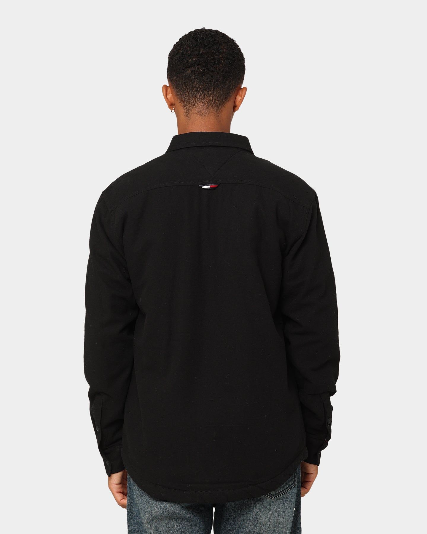 Tommy Jeans TJM Sherpa Lined Overshirt Black sold by Culture Kings product image thumbnail 4