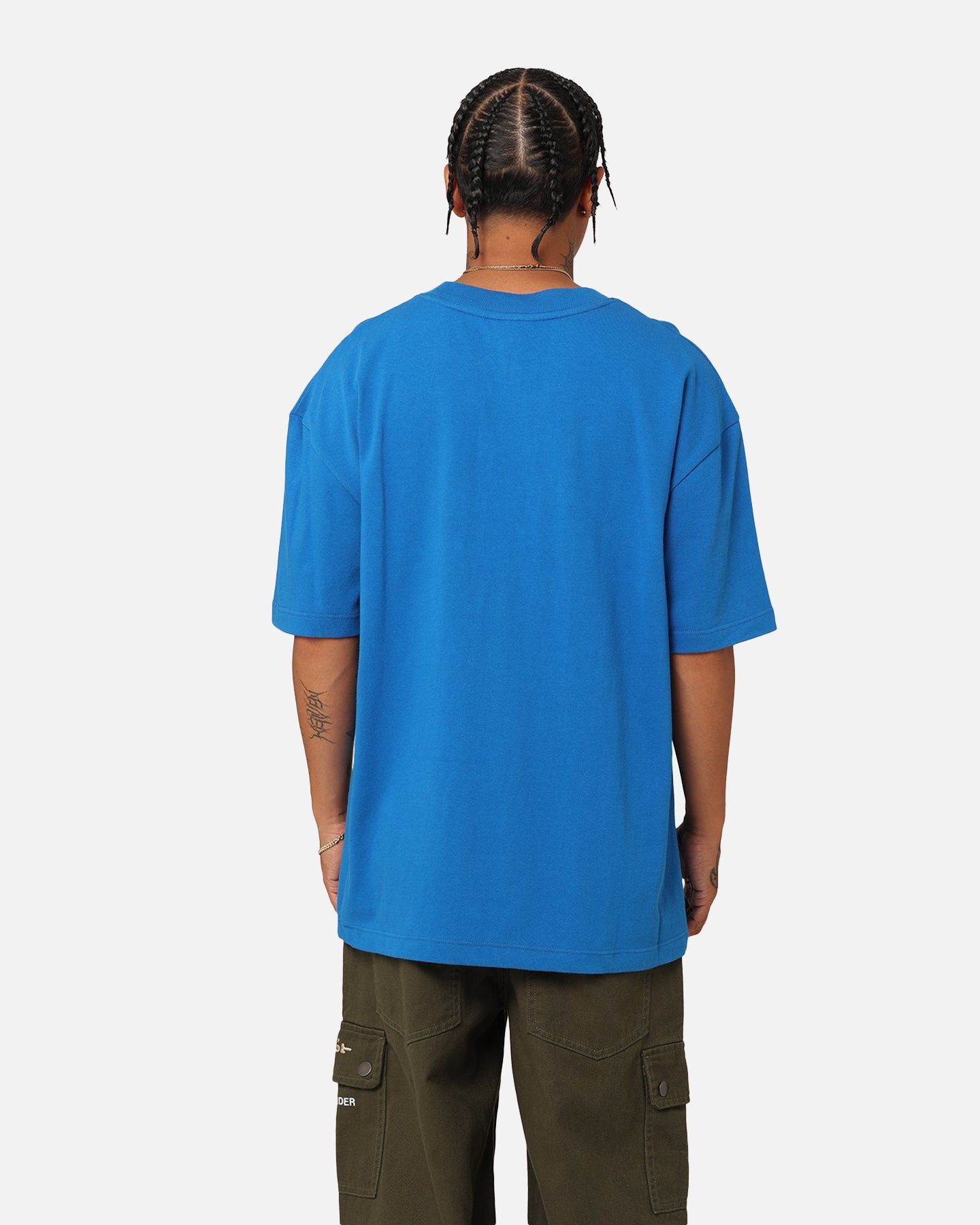 Champion Heritage Cursive Logo T-Shirt Pelican Do sold by Culture Kings product image thumbnail 4