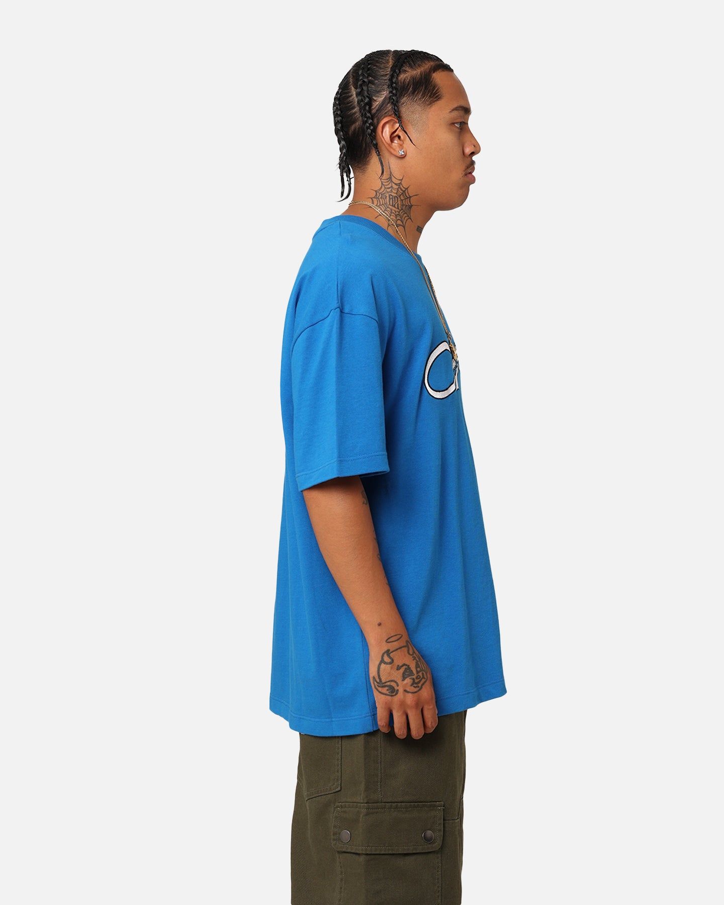 Champion Heritage Cursive Logo T-Shirt Pelican Do sold by Culture Kings product image thumbnail 5