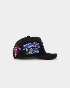 Mitchell & Ness Charlotte Hornets 'Highway' Pro Crown Snapback Black sold by Culture Kings