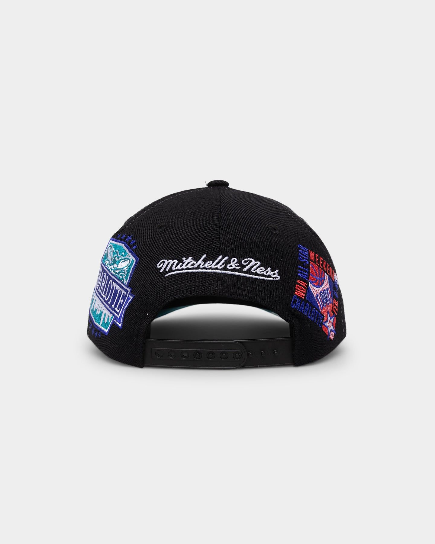 Mitchell & Ness Charlotte Hornets 'Highway' Pro Crown Snapback Black sold by Culture Kings product image thumbnail 2