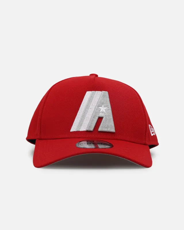 New Era Houston Astros "Scarlet White" 39THIRTY A-Frame Stretch Fit Scarlet/White sold by Culture Kings