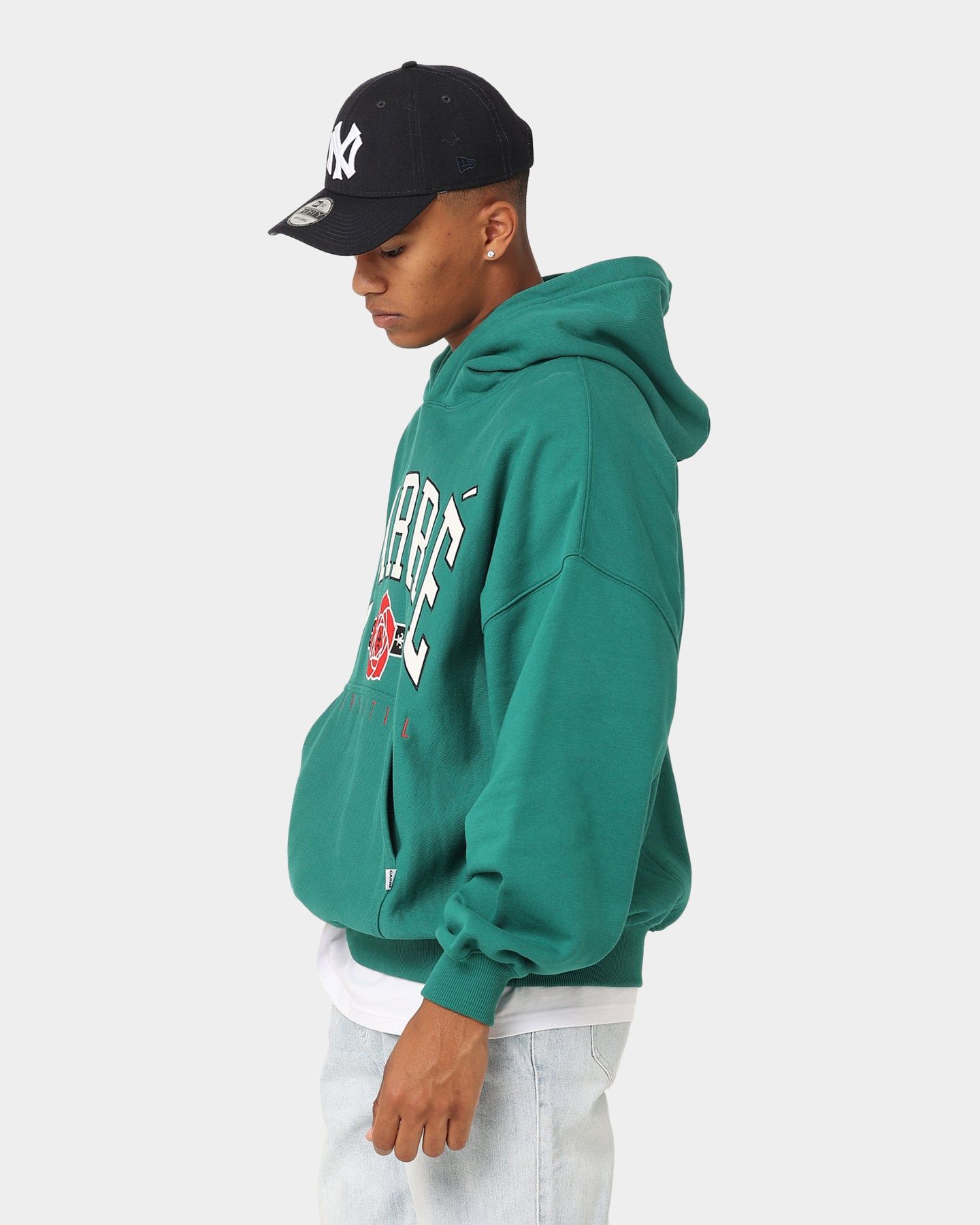 Carre Rose International Oversized Hoodie Dark Teal sold by Culture Kings product image thumbnail 8
