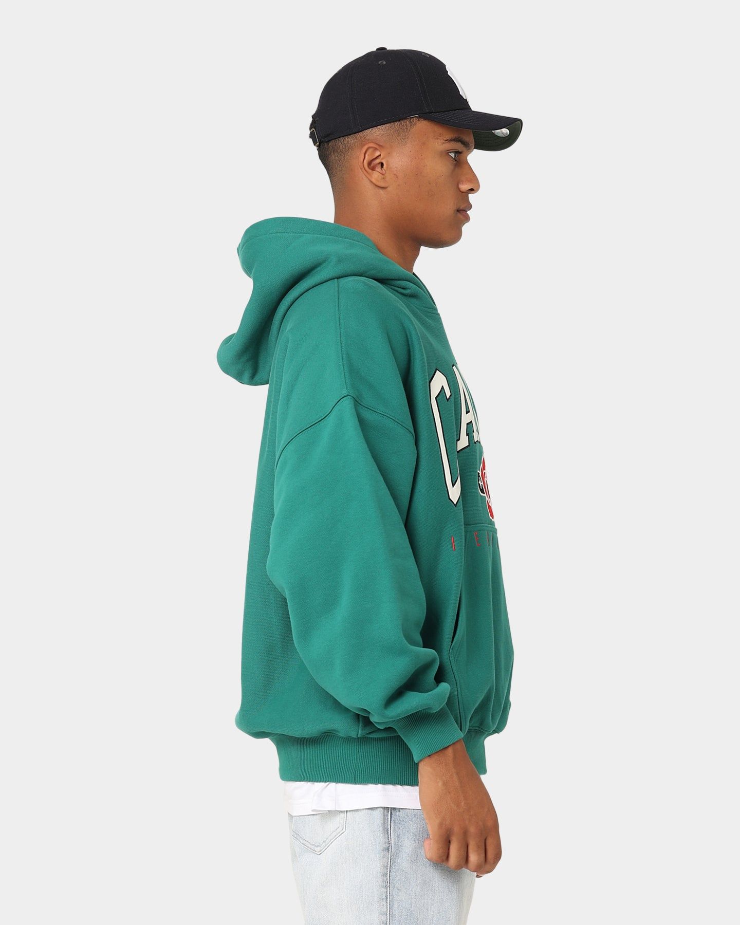 Carre Rose International Oversized Hoodie Dark Teal sold by Culture Kings product image thumbnail 7