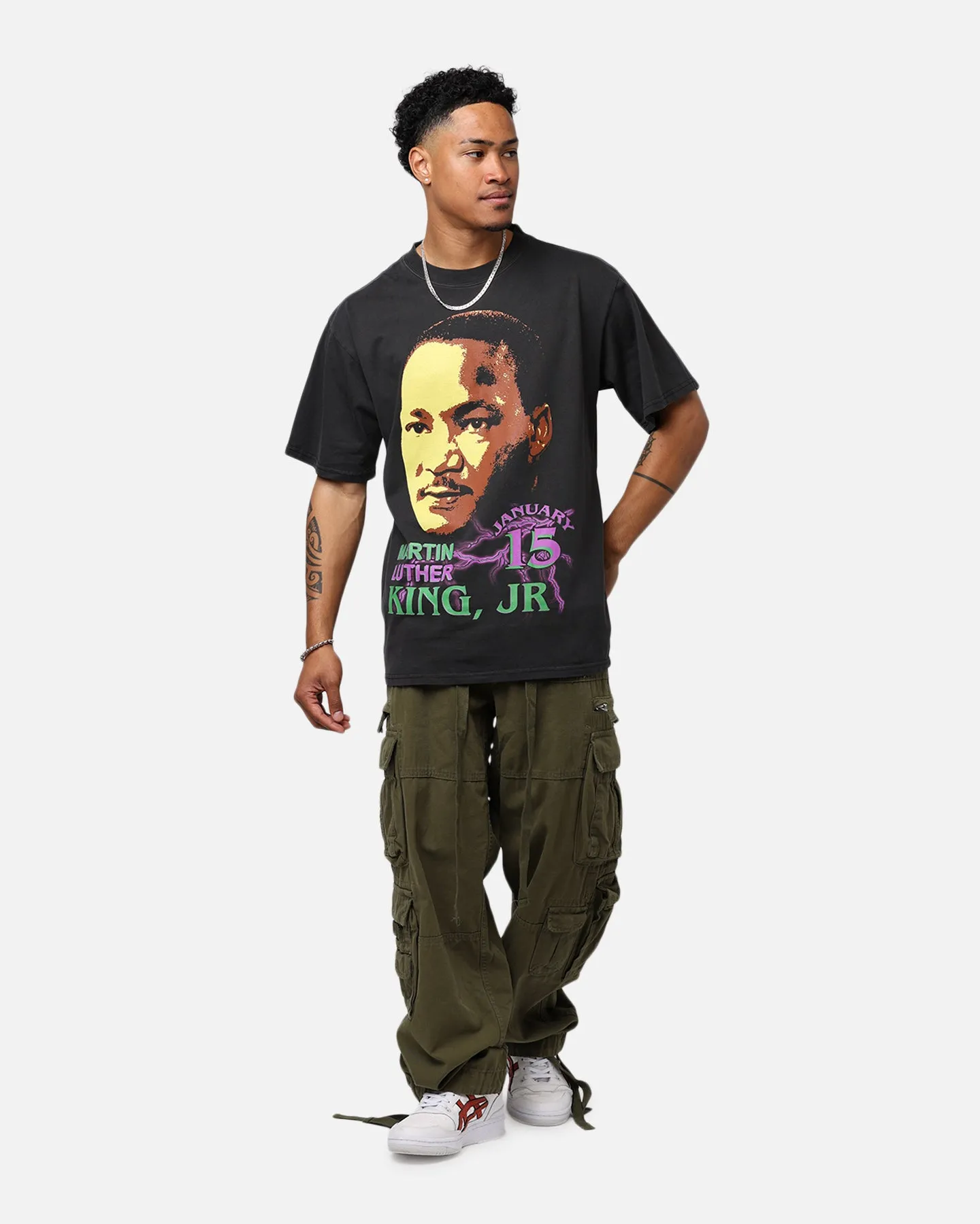 Philcos MLK T-Shirt Black sold by Culture Kings product image thumbnail 3