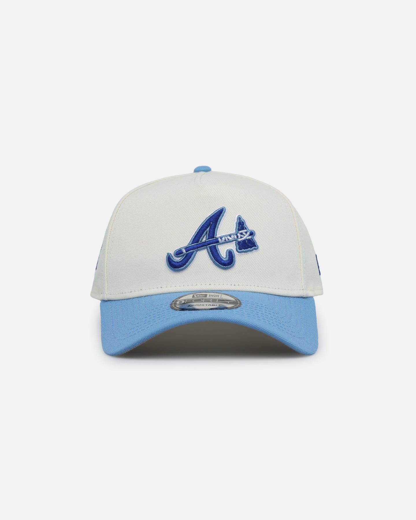 New Era Atlanta Braves 'Polar Breeze' 9FORTY A-Frame Snapback Chrome Sky sold by Culture Kings product image thumbnail 5