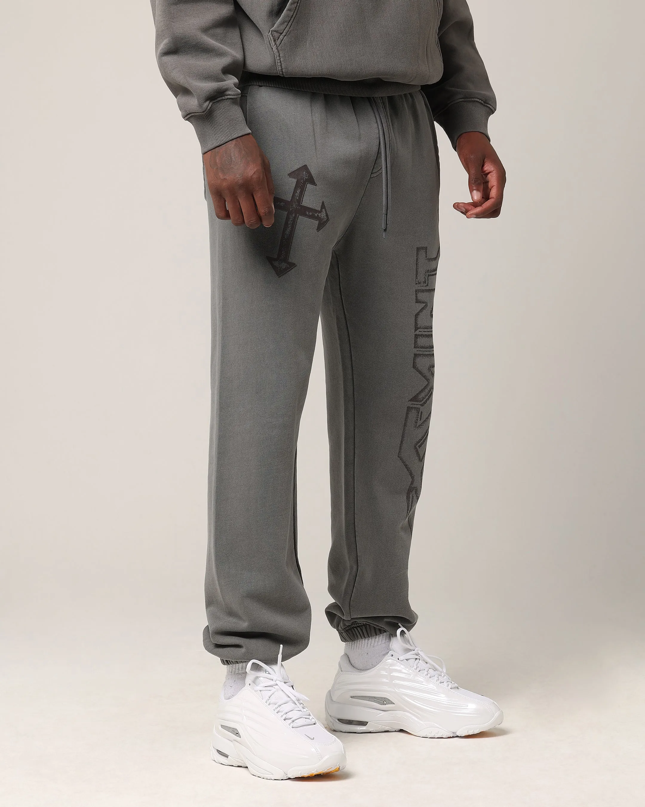 Saint Morta SSIX Sweat Pants Washed Charcoal sold by Culture Kings product image thumbnail 5