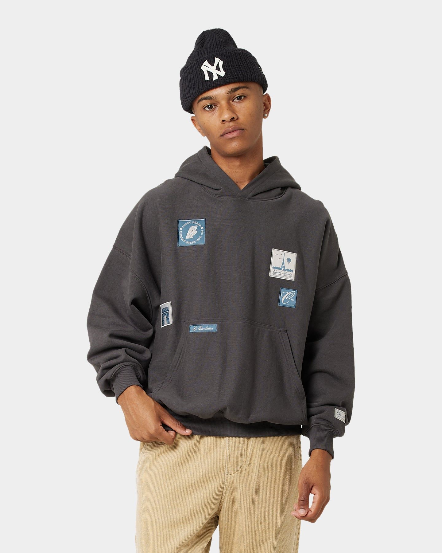Carre Avant Oversized Hoodie Coal sold by Culture Kings product image thumbnail 2
