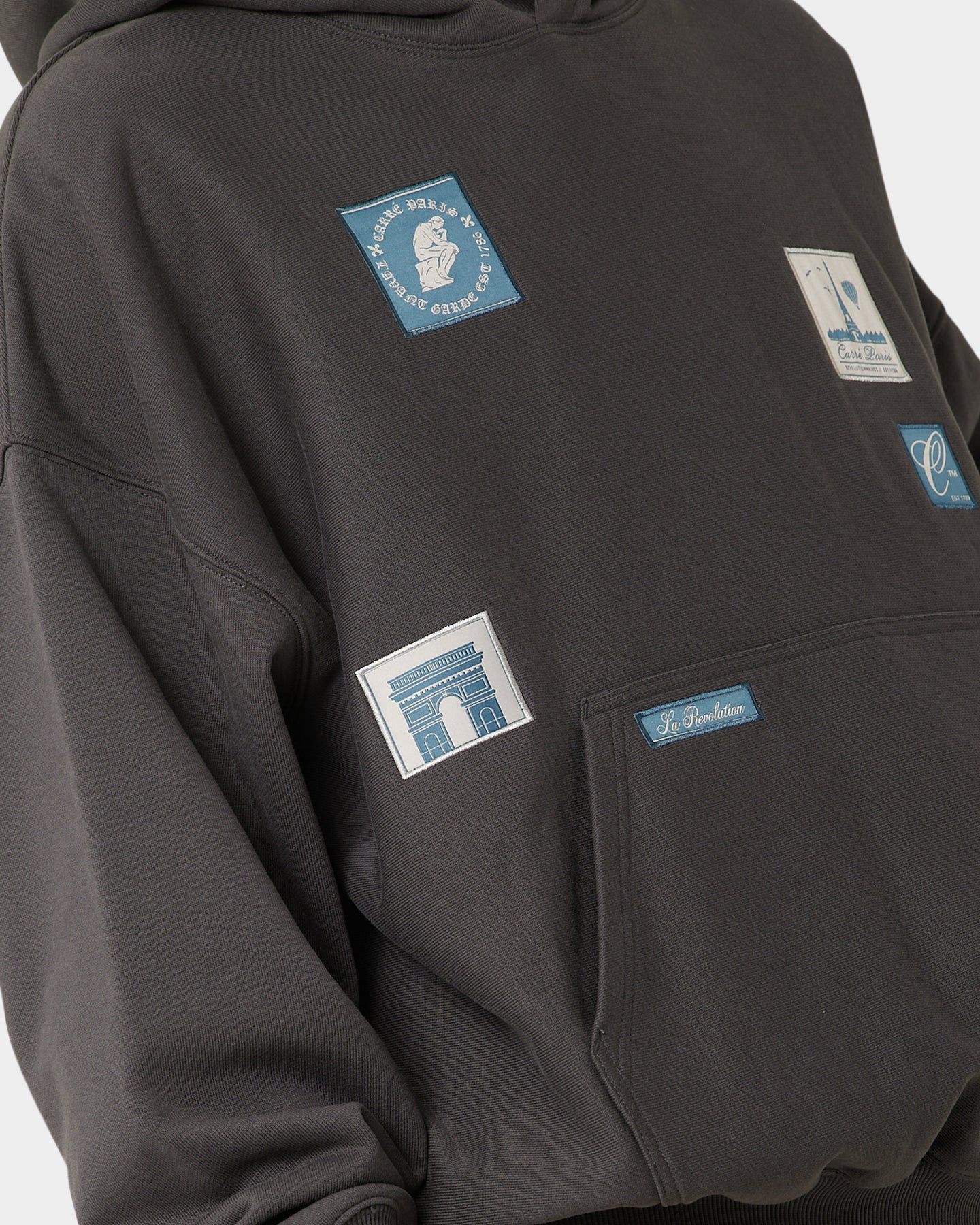 Carre Avant Oversized Hoodie Coal sold by Culture Kings product image thumbnail 9