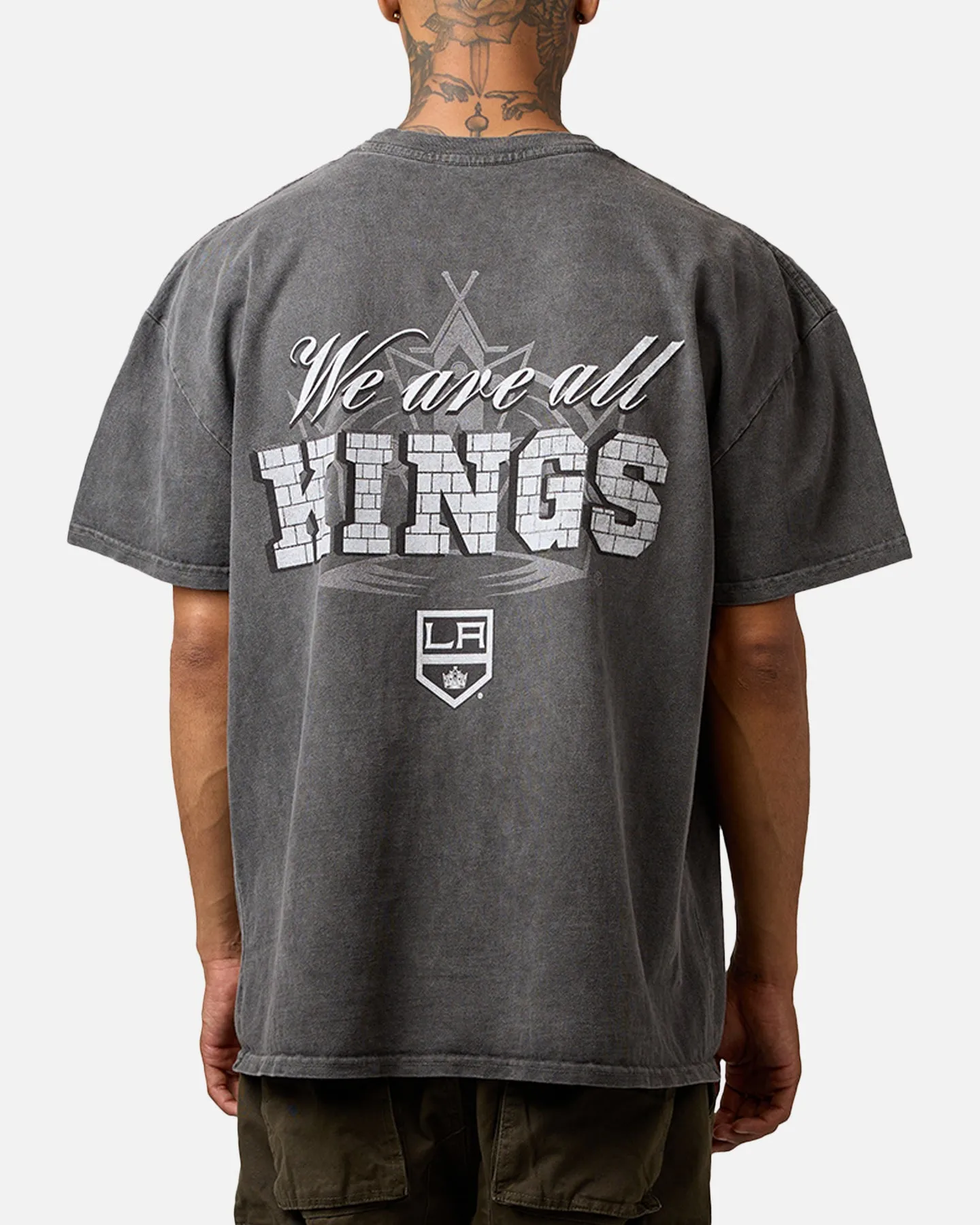 Culture Kings Los Angeles Kings Heavyweight T-Shirt Black Black Wash sold by Culture Kings product image thumbnail 2