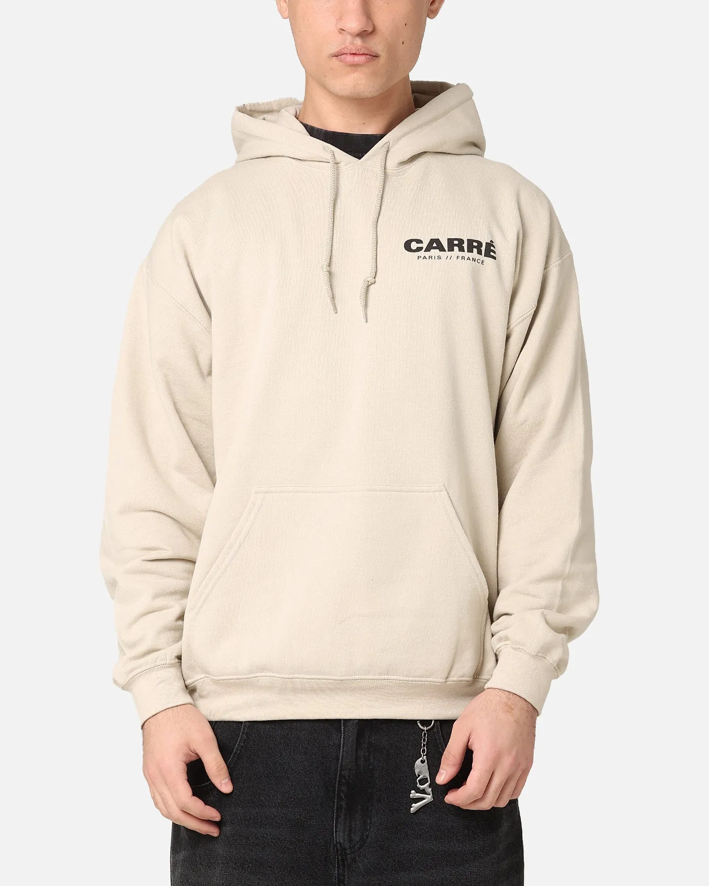 Carre Logo Hoodie Sand sold by Culture Kings