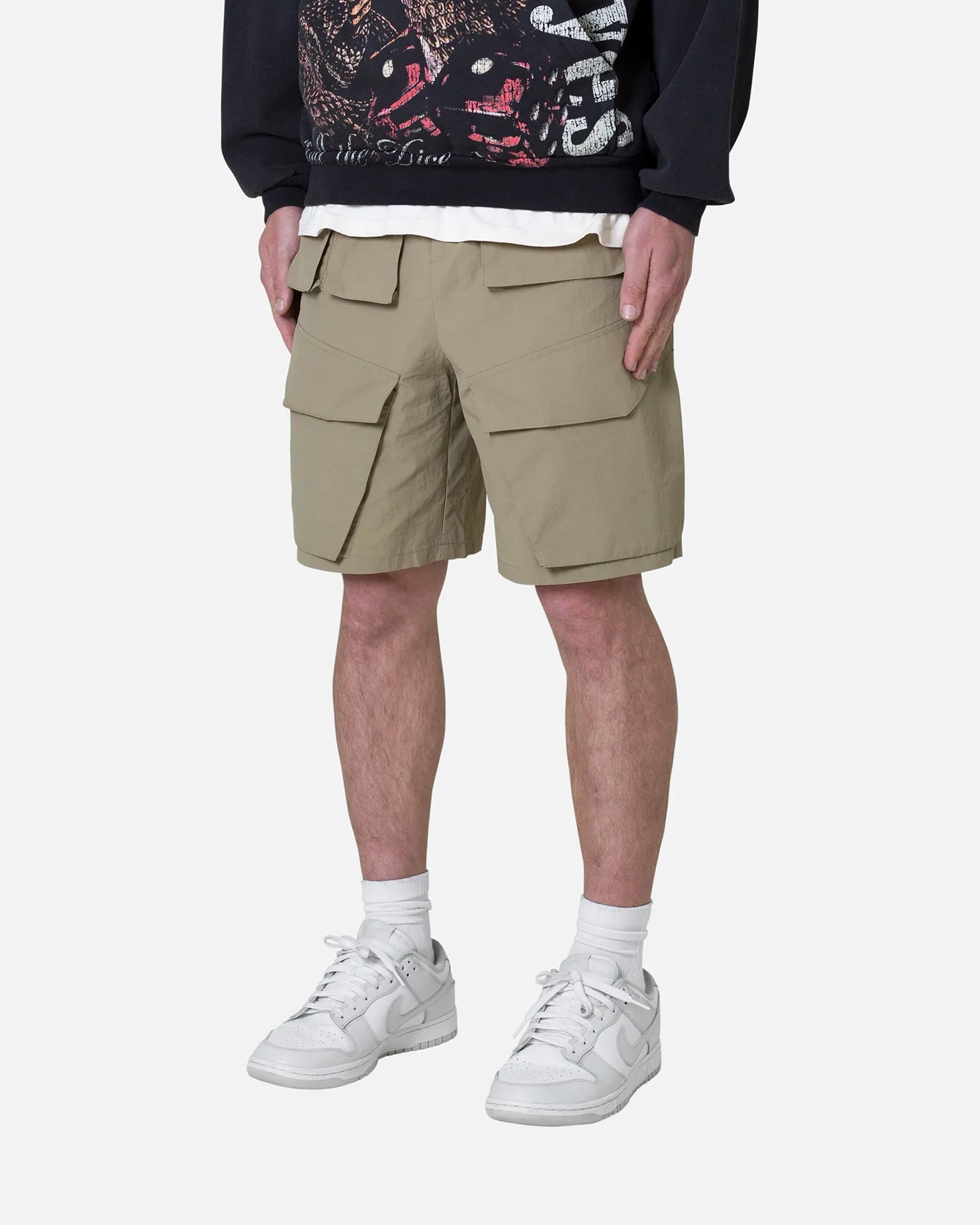 MNML Nylon Cargo Traveler Shorts Sand sold by Culture Kings product image thumbnail 2