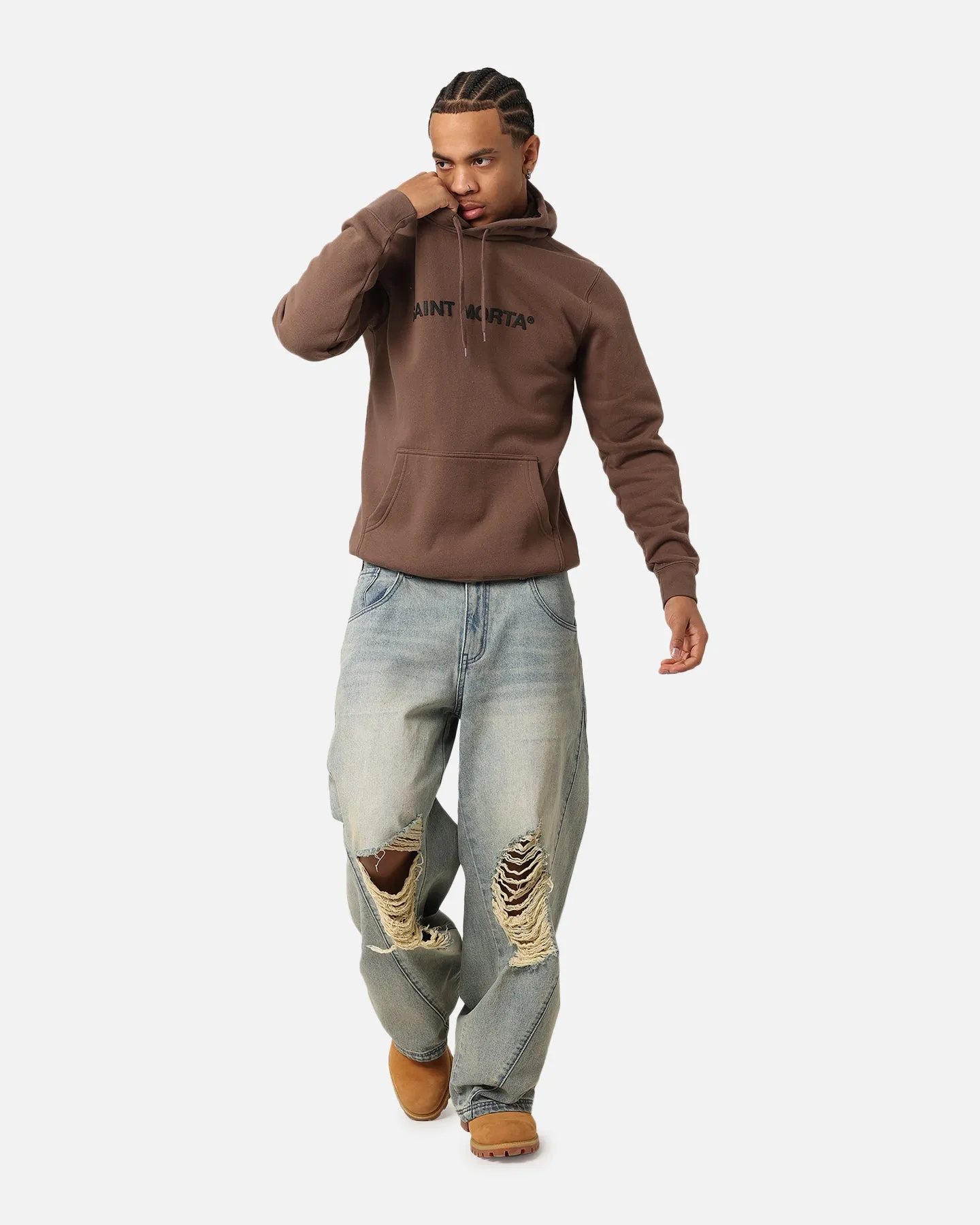 Saint Morta Official Hoodie Walnut sold by Culture Kings product image thumbnail 2