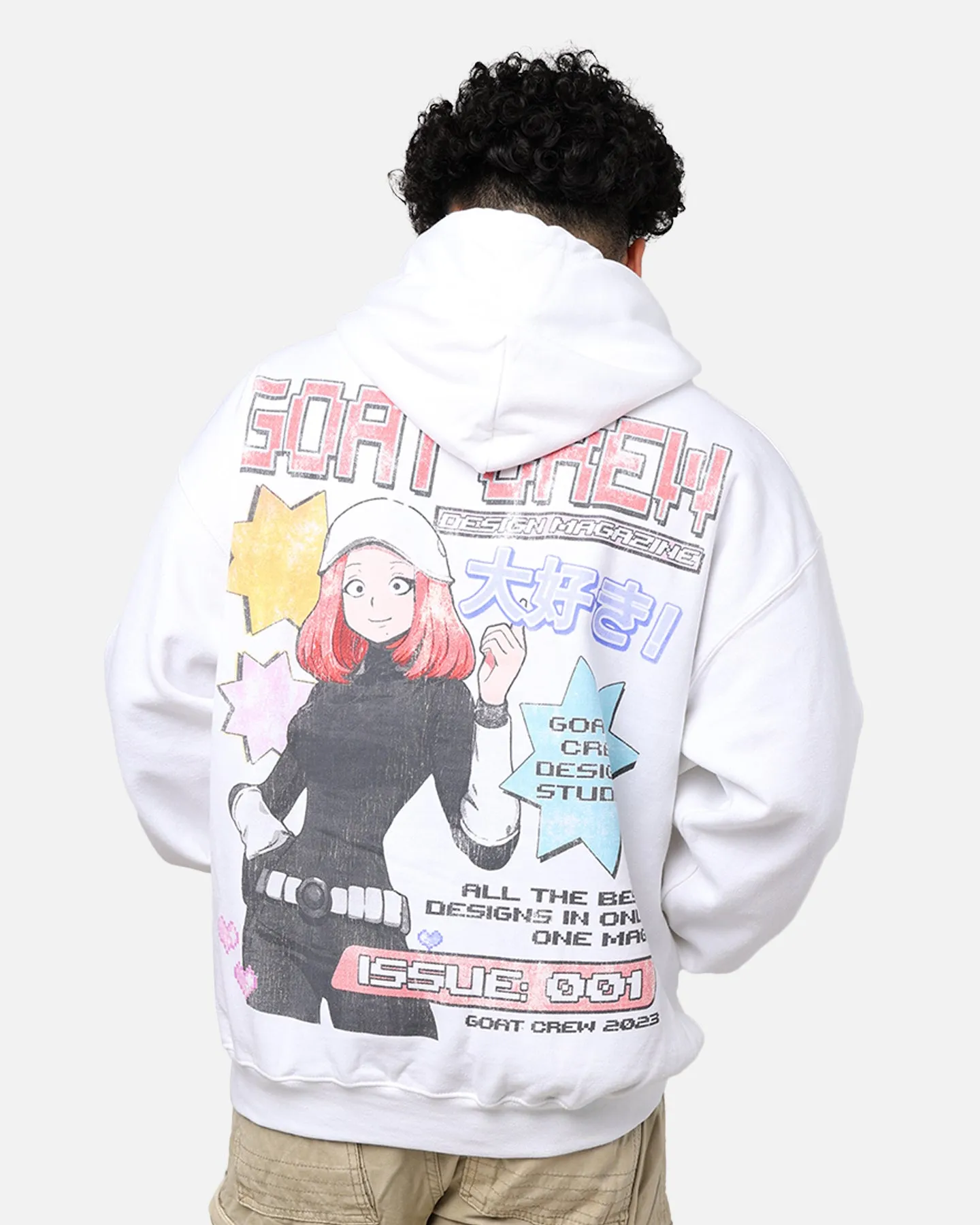 Goat Crew Demi Anime Hoodie White sold by Culture Kings