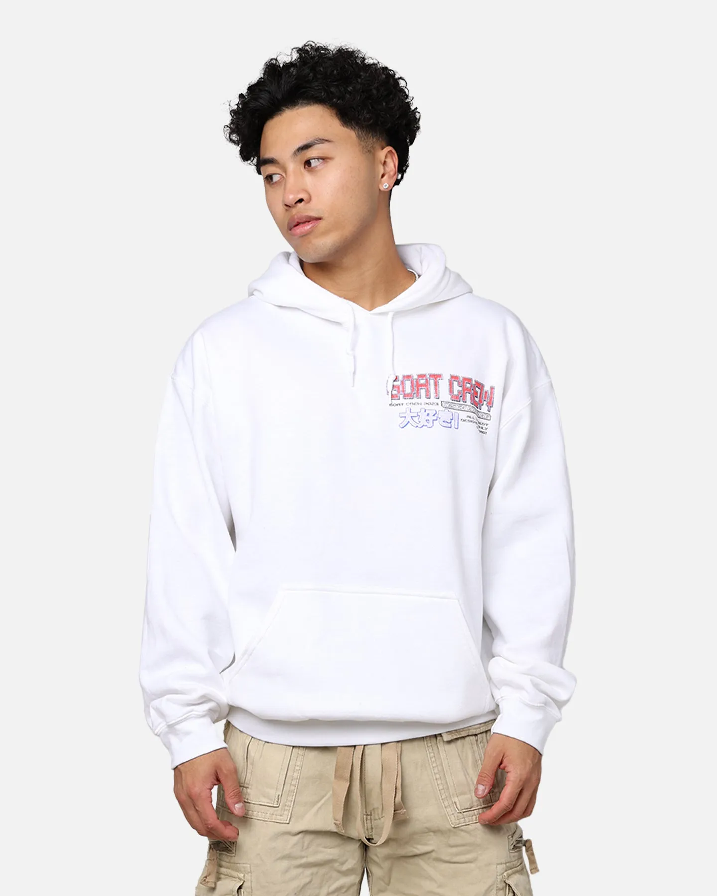 Goat Crew Demi Anime Hoodie White sold by Culture Kings product image thumbnail 2