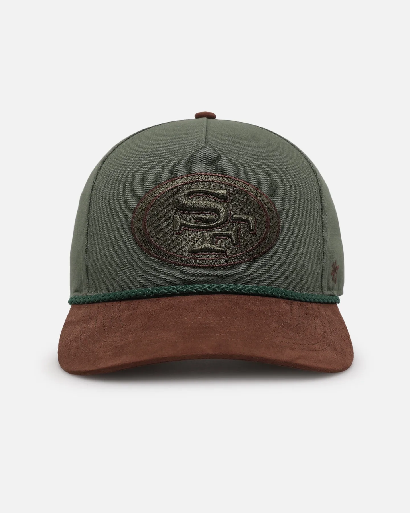 47 Brand San Francisco 49ers 'Bottle Green' Offside DT Snapback Bottle Green sold by Culture Kings