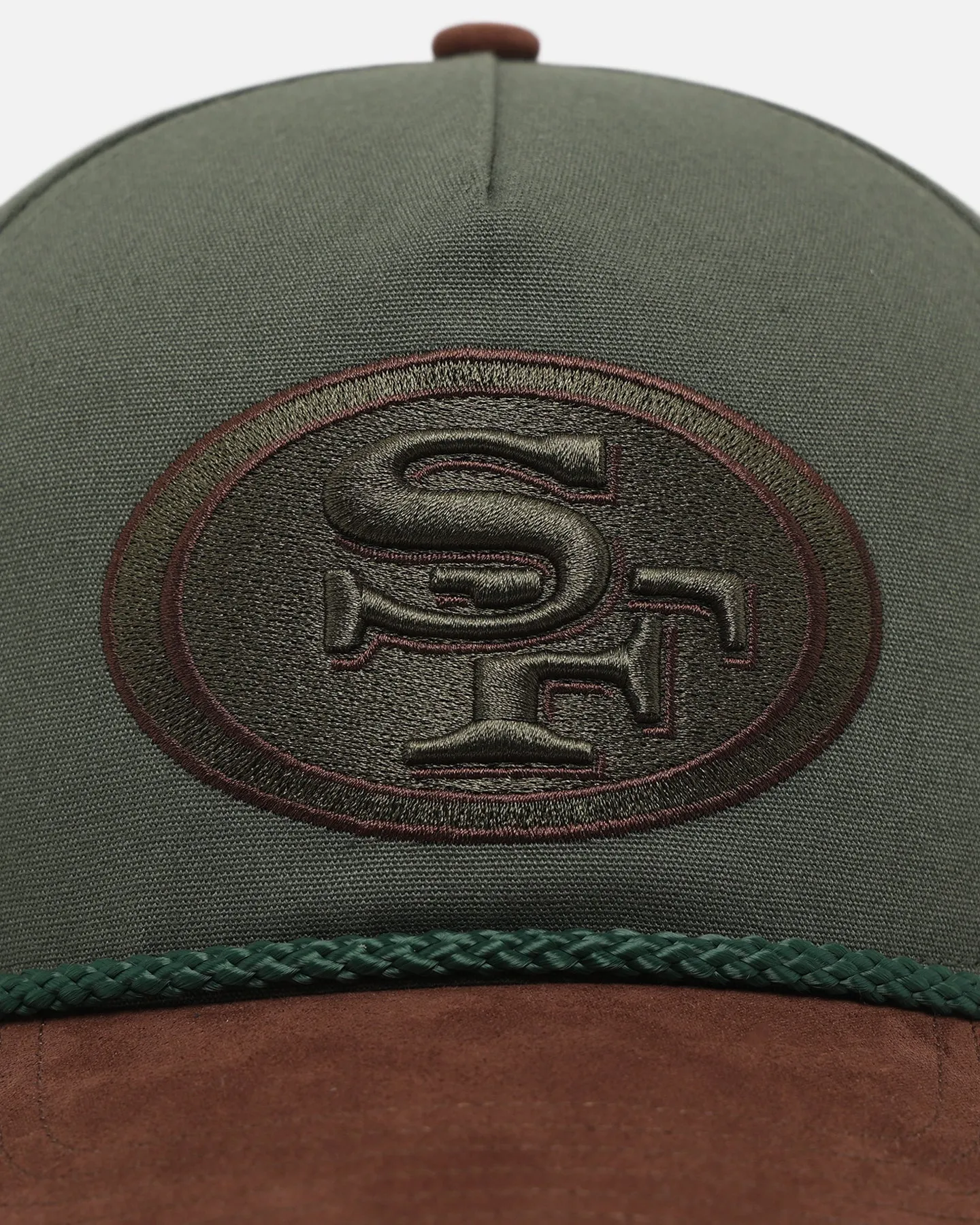 47 Brand San Francisco 49ers 'Bottle Green' Offside DT Snapback Bottle Green sold by Culture Kings product image thumbnail 5