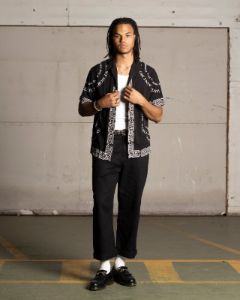 Saint Morta Erebos Short Sleeve Shirt Black sold by Culture Kings