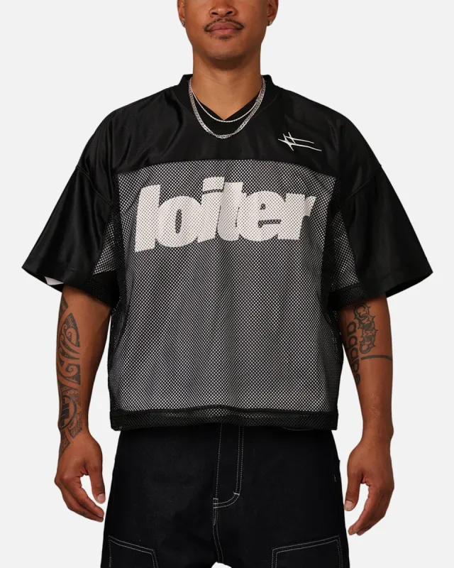 Loiter Outfield Training Jersey Black sold by Culture Kings