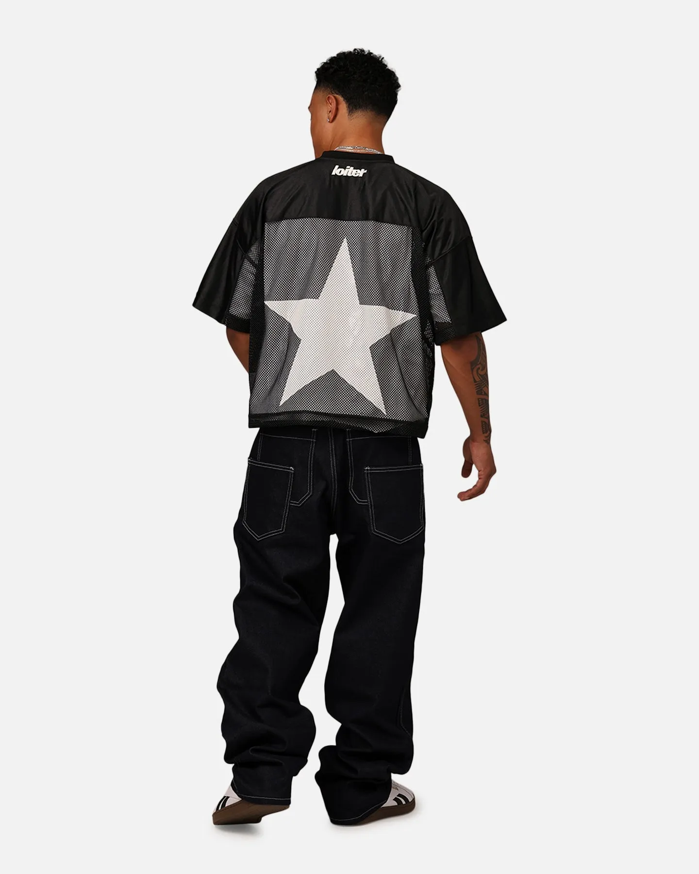 Loiter Outfield Training Jersey Black sold by Culture Kings product image thumbnail 5