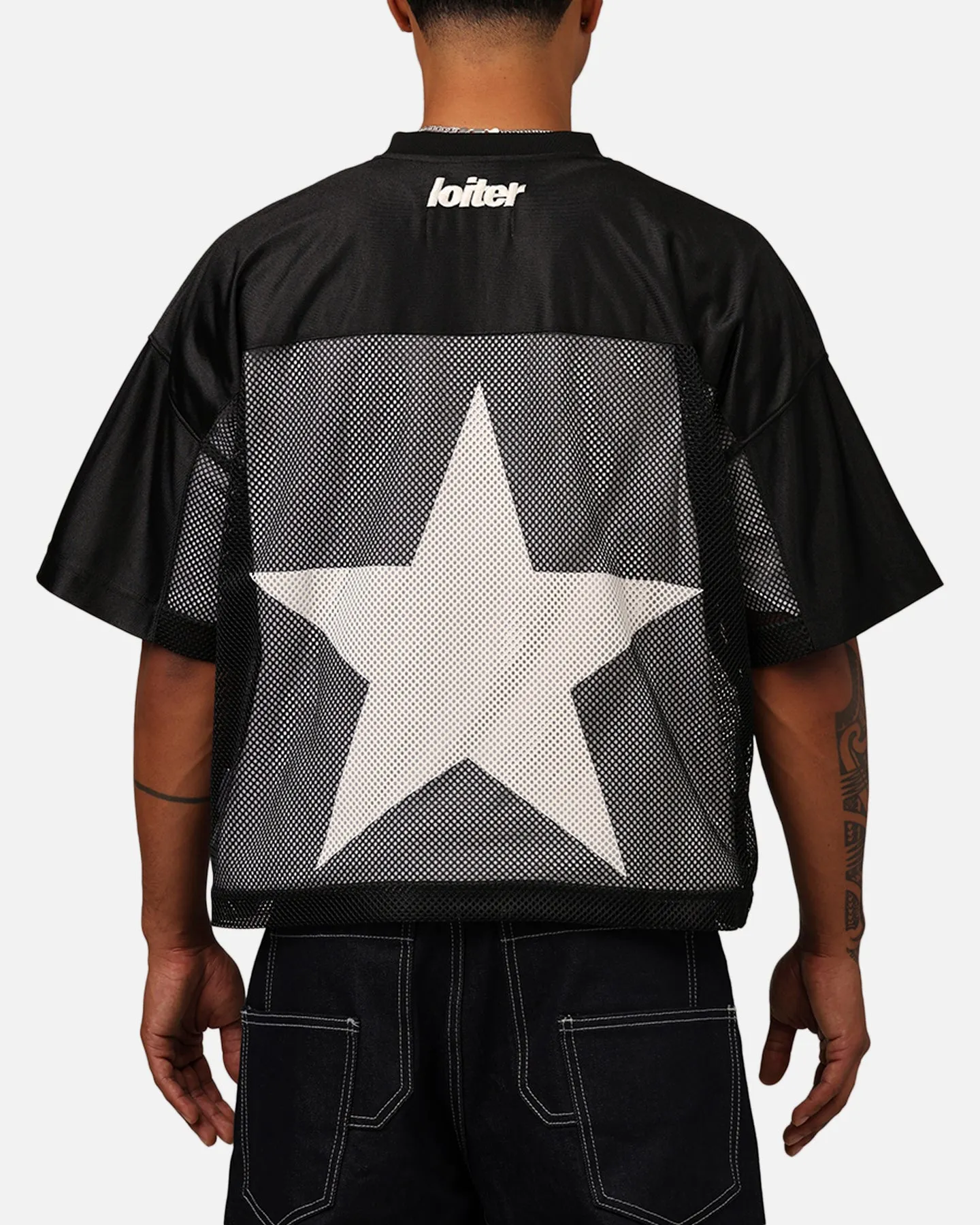 Loiter Outfield Training Jersey Black sold by Culture Kings product image thumbnail 2