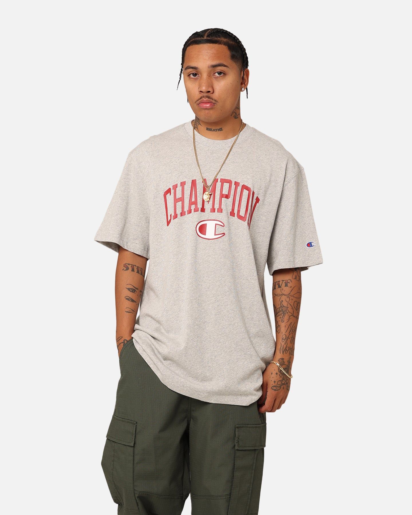 Champion Large Graphic T-Shirt Rubis sold by Culture Kings