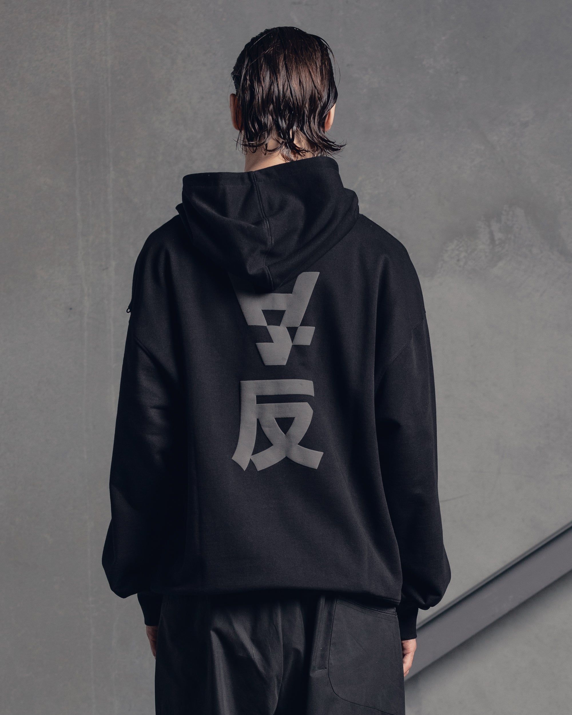 The Anti Order Shibuya Markets Boxy Hoodie Black/Grey sold by Culture Kings product image thumbnail 2