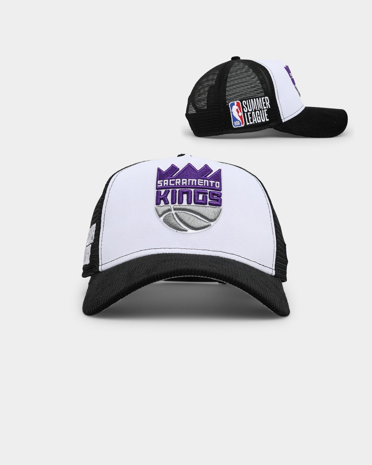 New Era Sacramento Kings 'NBA Summer League' 9FORTY A-Frame Snapback Black/White sold by Culture Kings