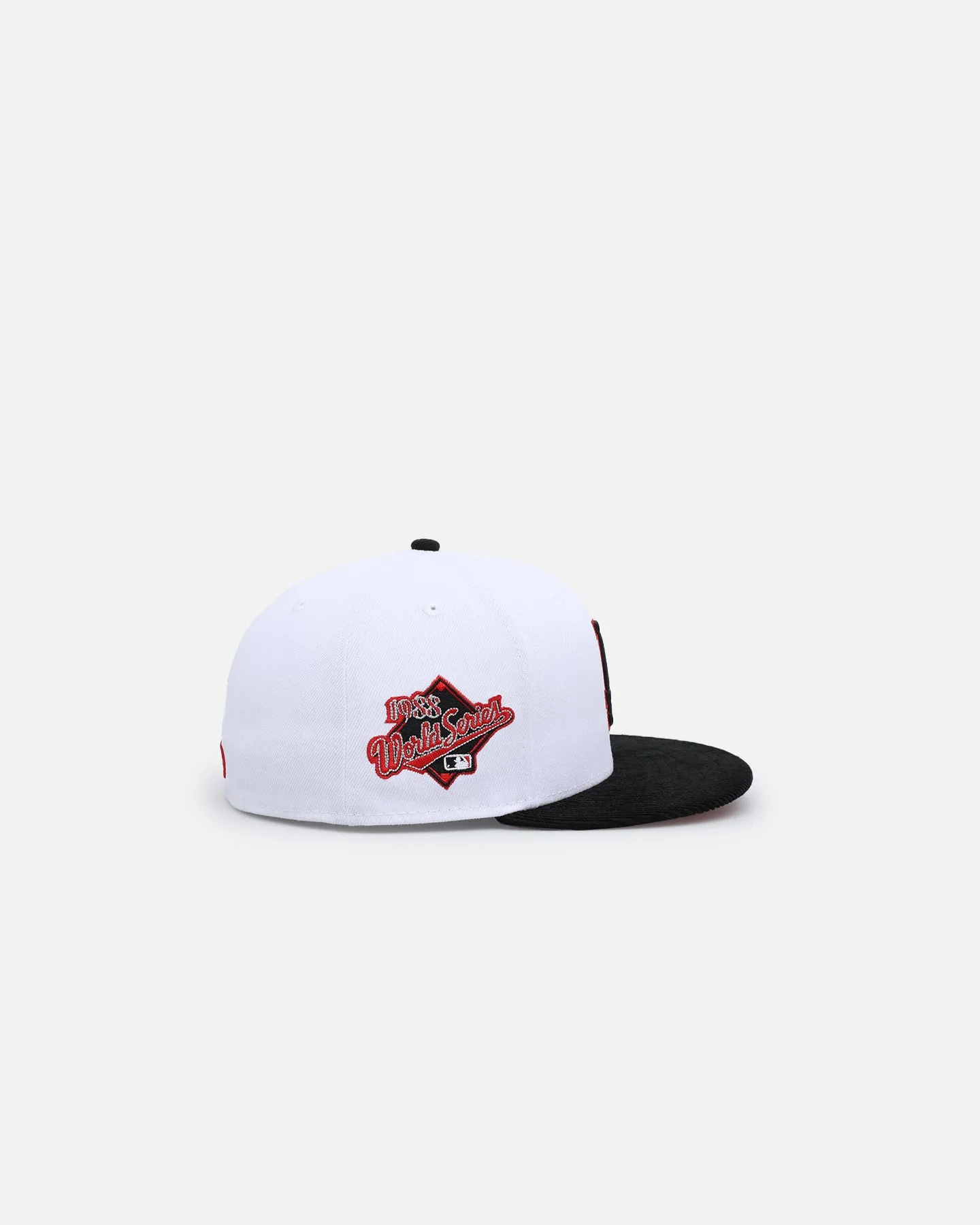 New Era Los Angeles Dodgers 'Fire Red' 59FIFTY Fitted White/Black sold by Culture Kings product image thumbnail 3