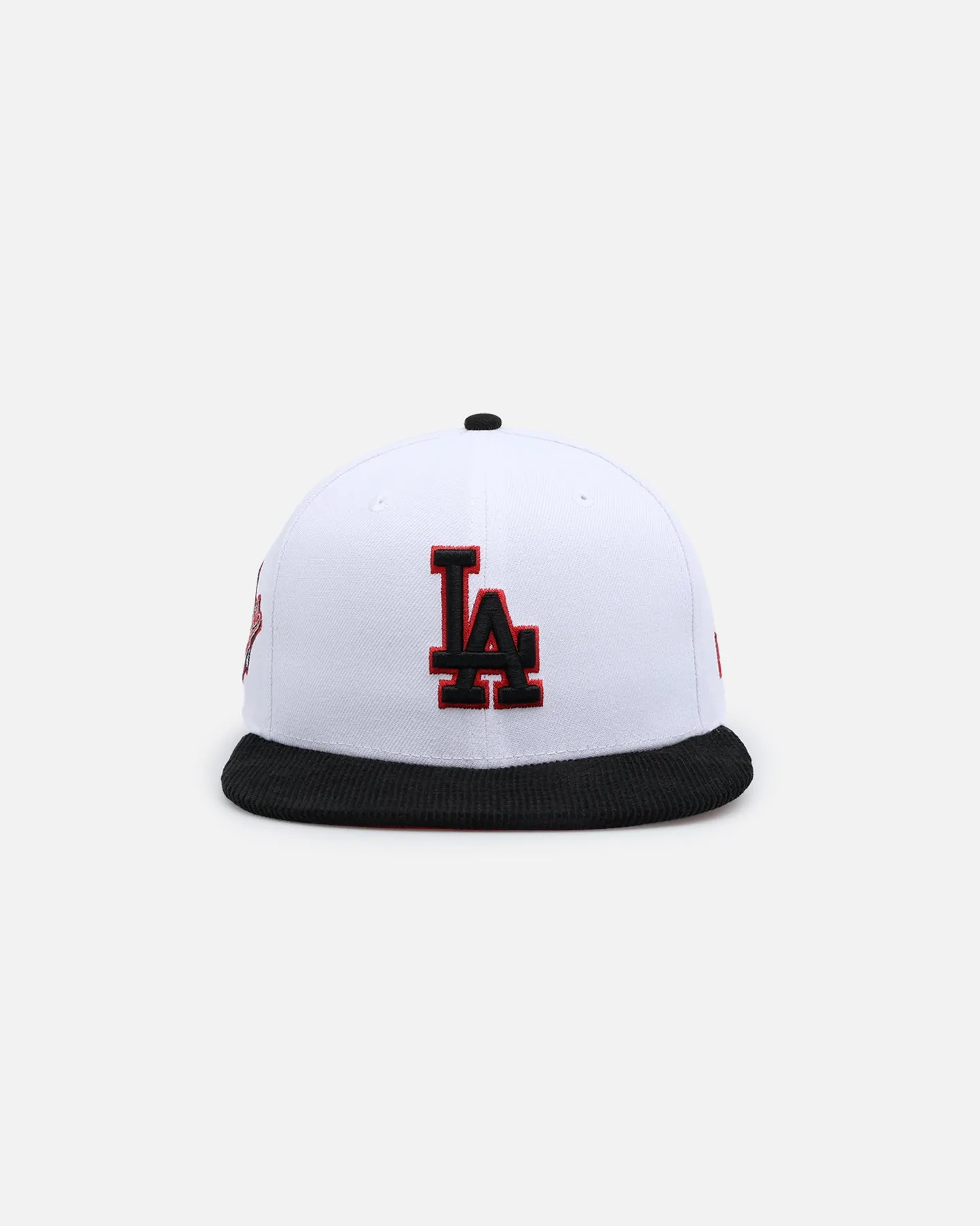 New Era Los Angeles Dodgers 'Fire Red' 59FIFTY Fitted White/Black sold by Culture Kings